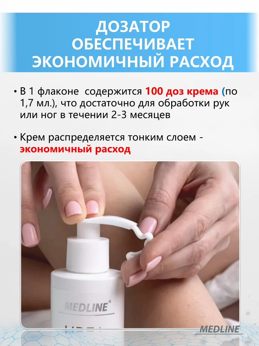 Крем с мочевиной 15 + ионы серебра 170 мл
